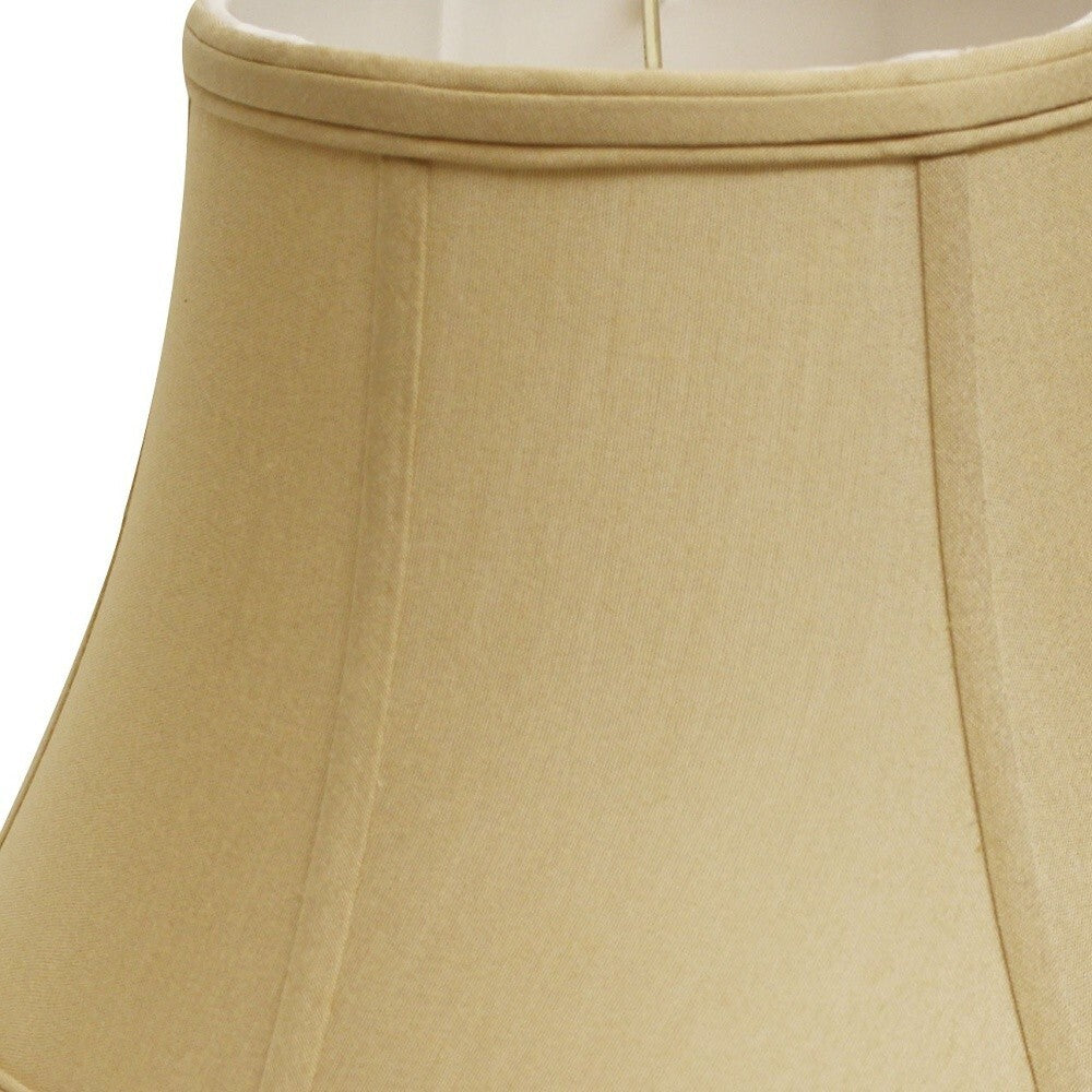 18" Pale Brown Drum No Slub Lampshade