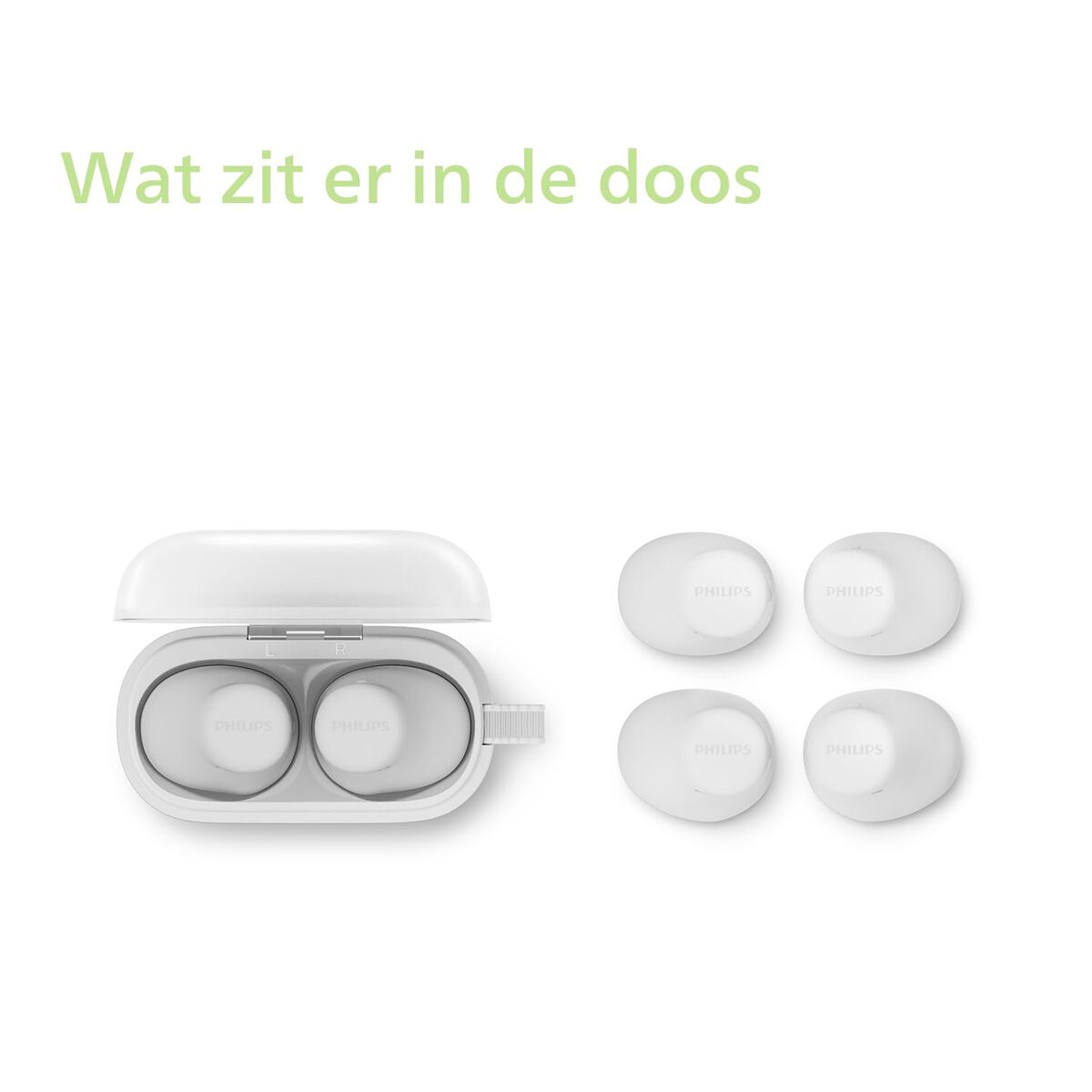 Headphones Philips TAT2149WT White