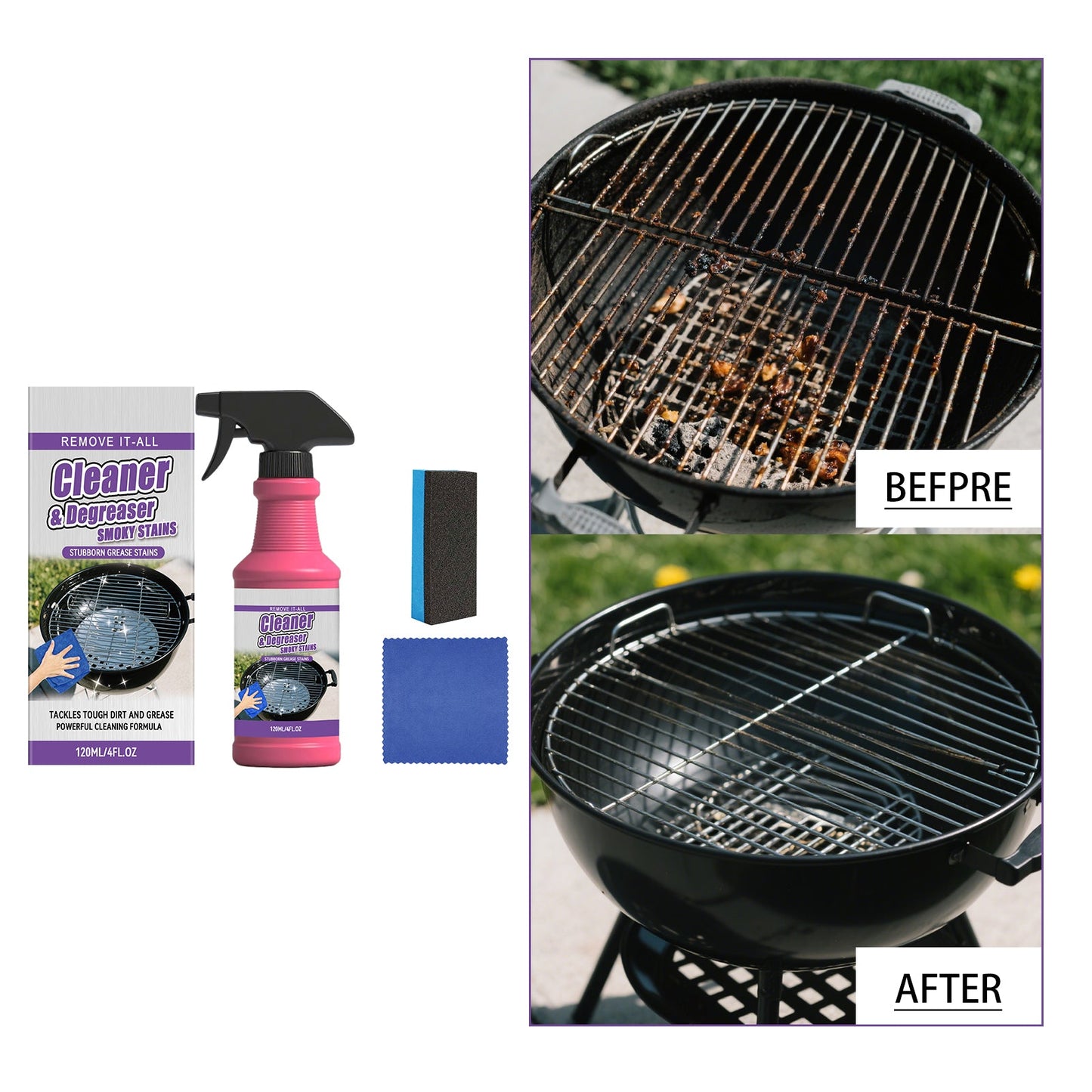 Barbecue Grill Cleaner 120ml