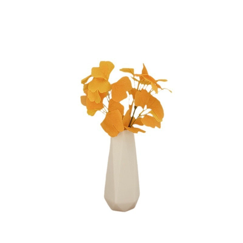 Tulip Vase Creative Living Room Flower Arrangement White Flower Device