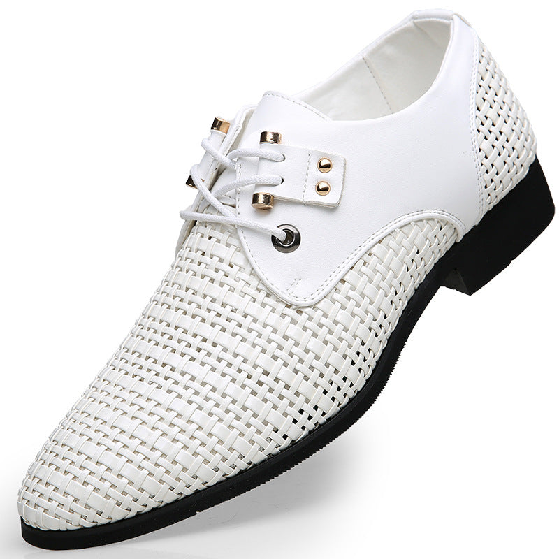 Hollow Men's Leather Shoes