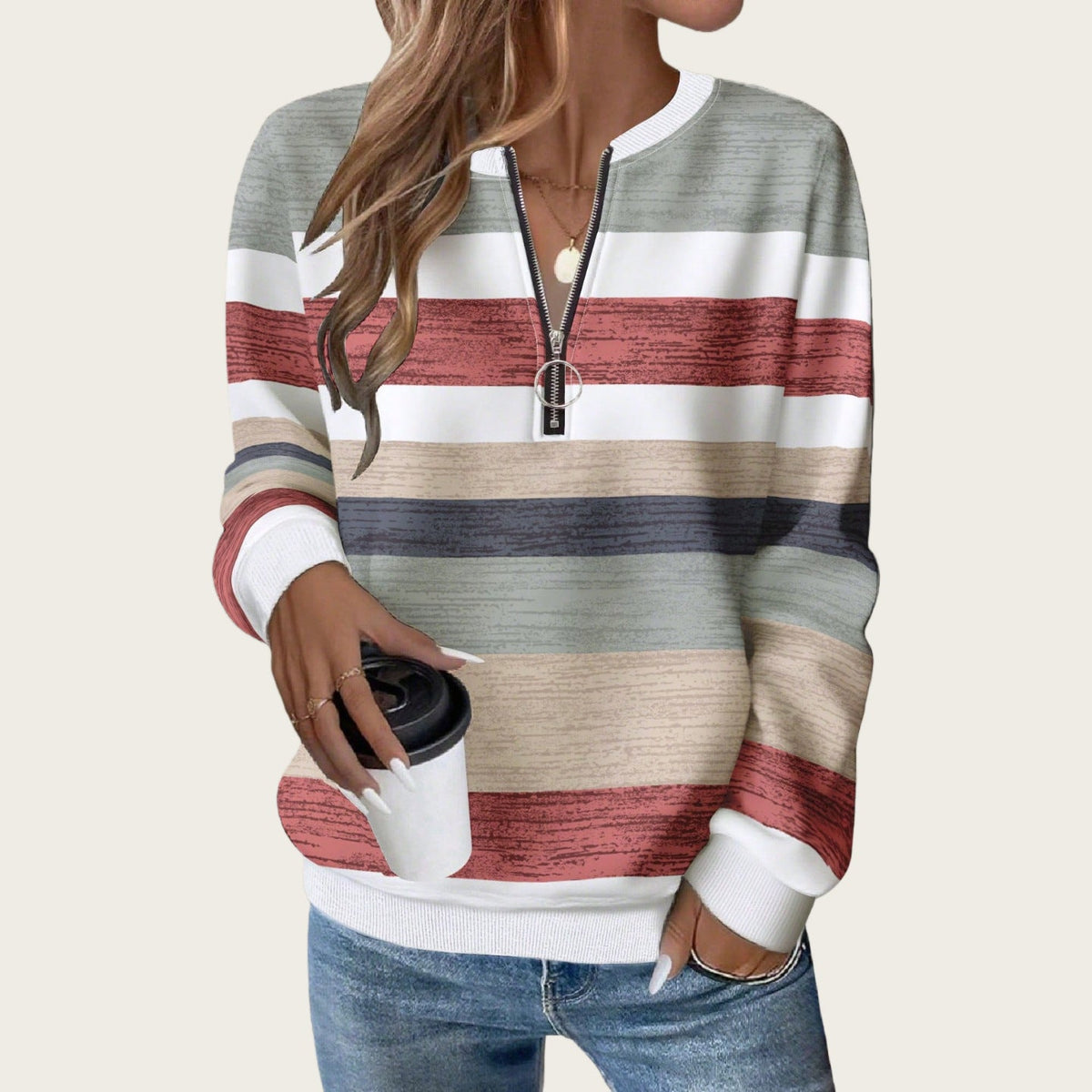 Amazon Europe And America 2026 Autumn Loose Long Sleeve Black Temperament Commuting Hoodie Tshirt Top