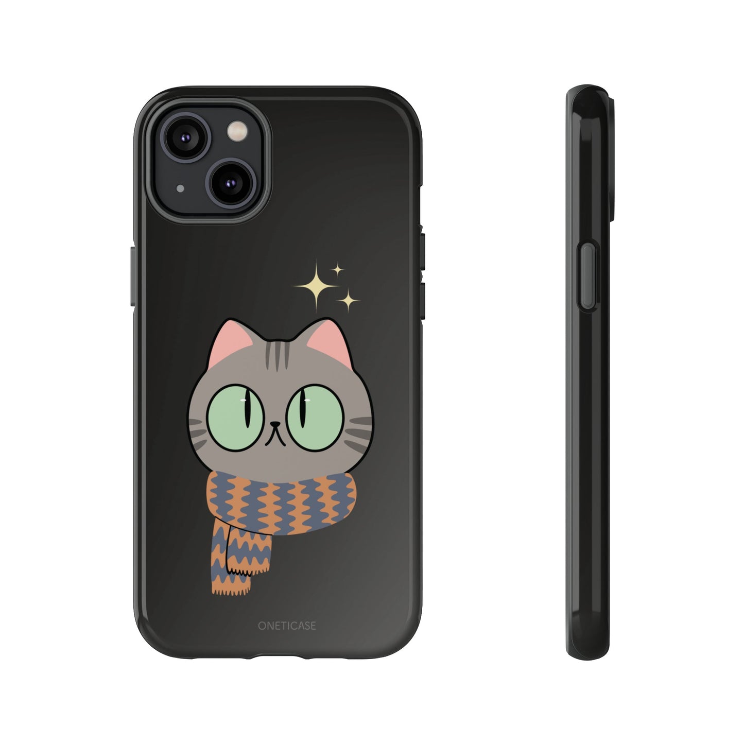 Feline Cozy Cat Tough iPhone Case