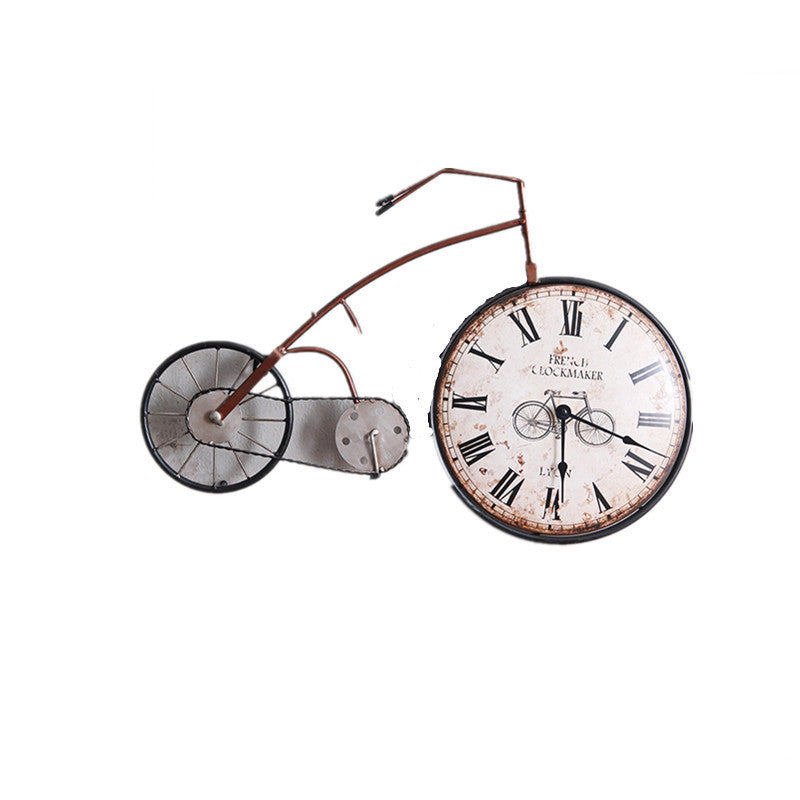 Creative bicycle wall clock