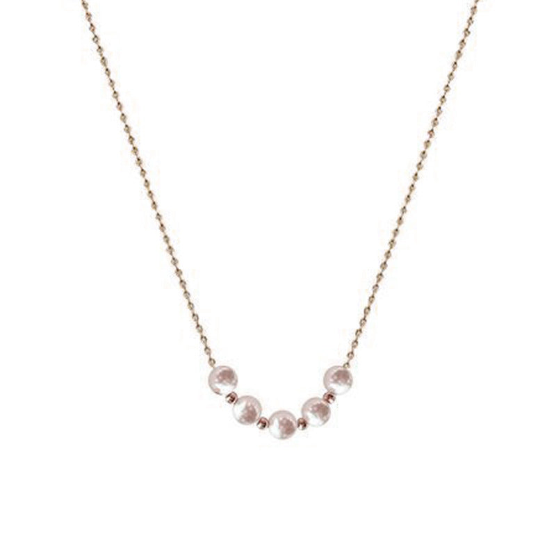 Design Small Net Red Non-fading Titanium Steel Clavicle Chain