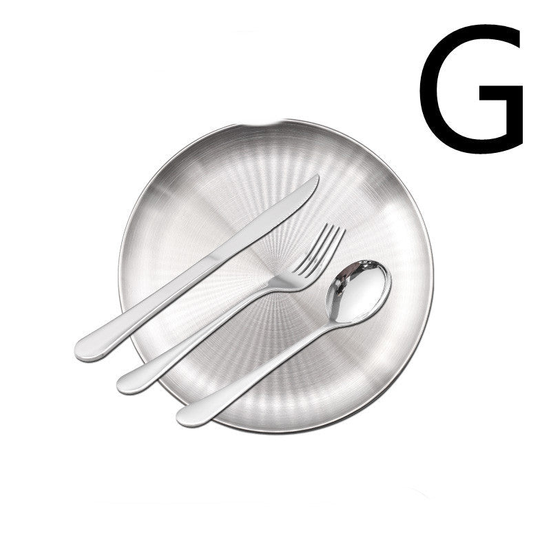 Thickened Stainless Steel Steak Knife And Fork Set