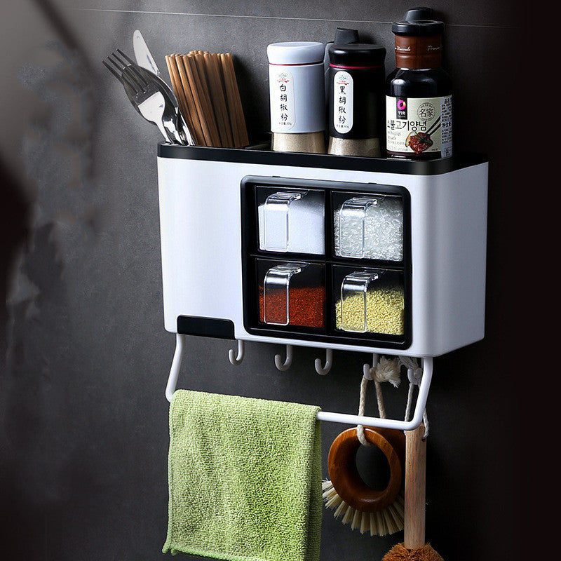 Punch-Free Kitchen Wall Shelf