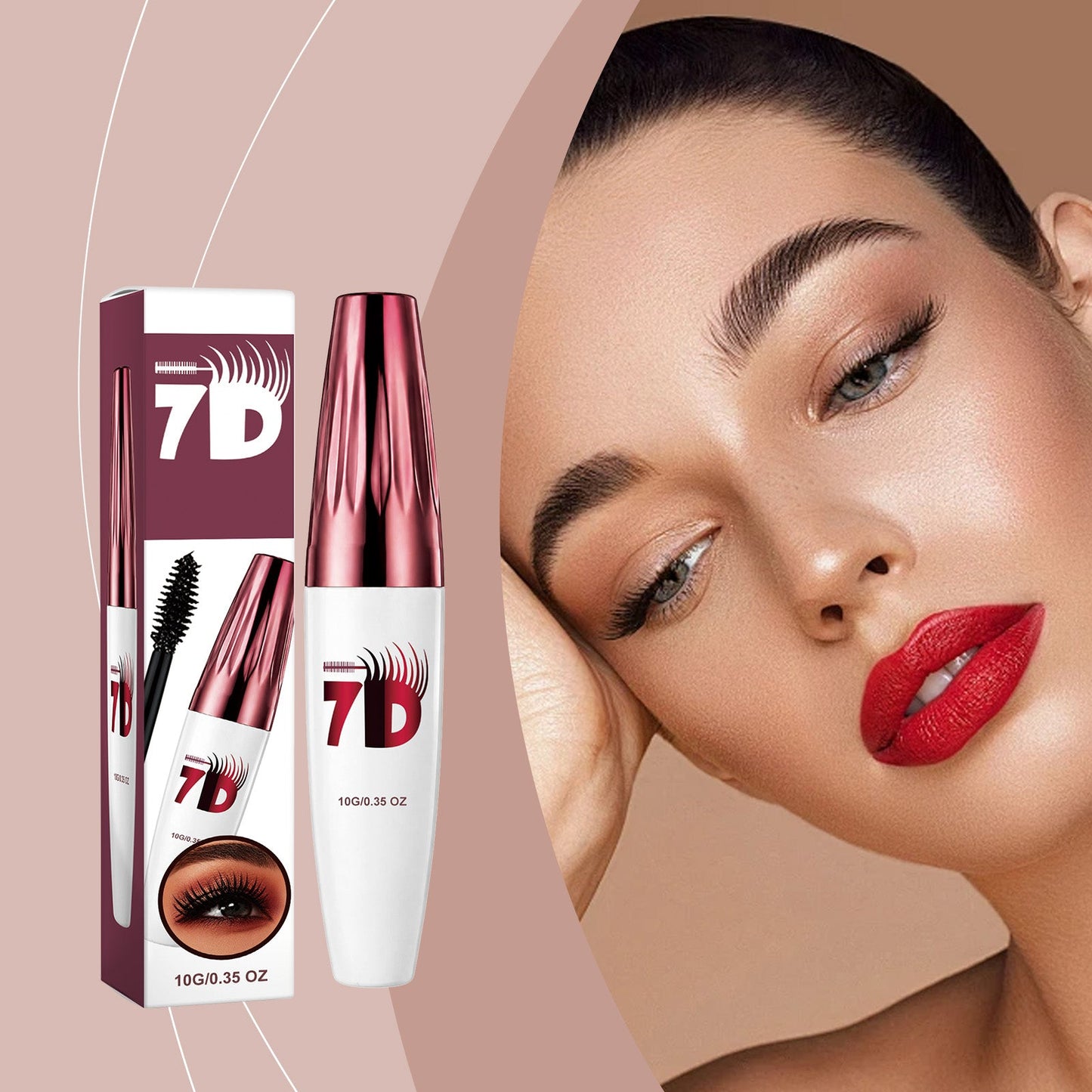 AMZ Curling 3D Mascara Black