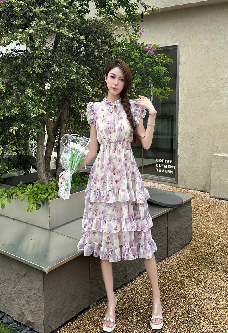 Women's Floral Jumpsuit Skirt