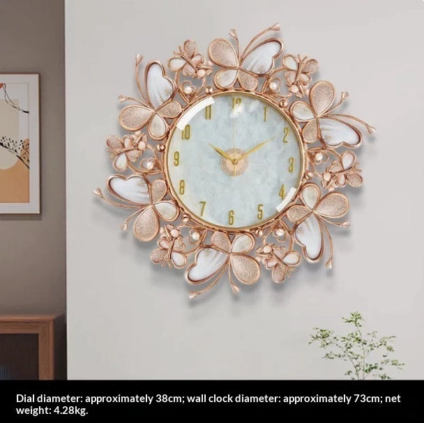 Wall Clock Living Room Decorative Clock Modern Creative Nordic Style Home Clock