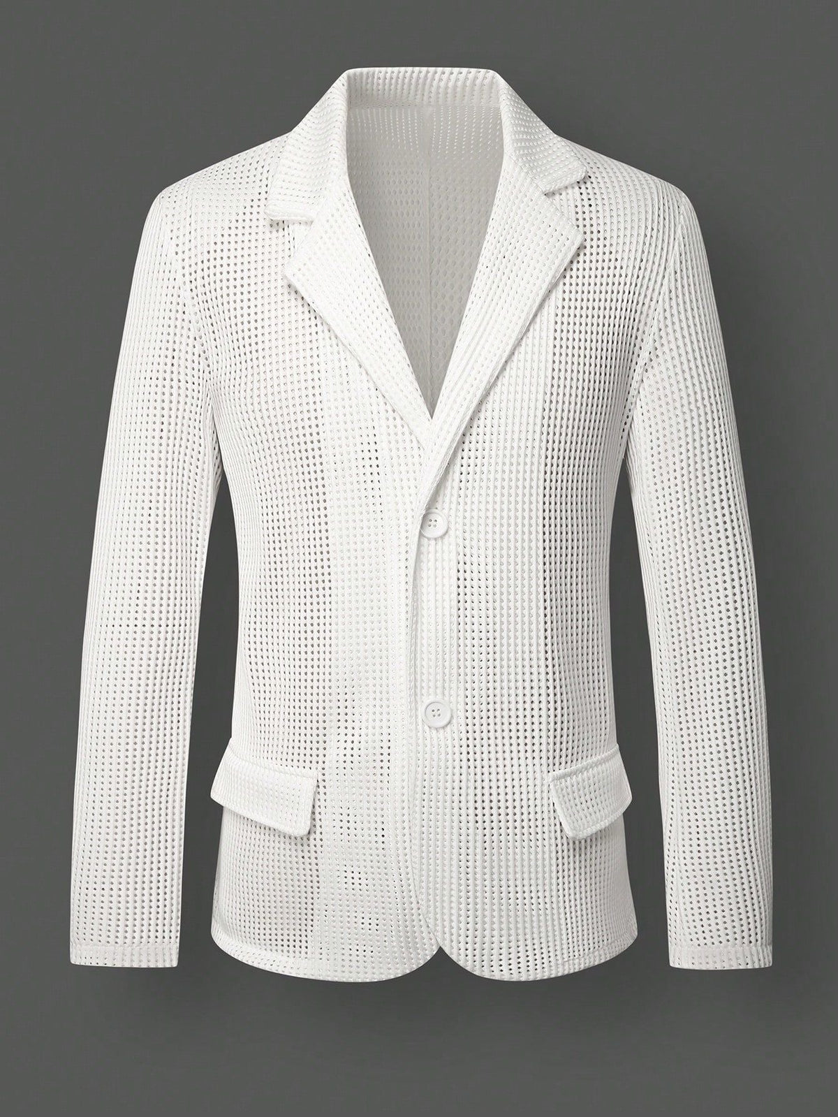 2026 Foreign Trade European And American Cross-Border Men's Mesh Suit Jacket Casual Banquet Party Top Suit Men 250308