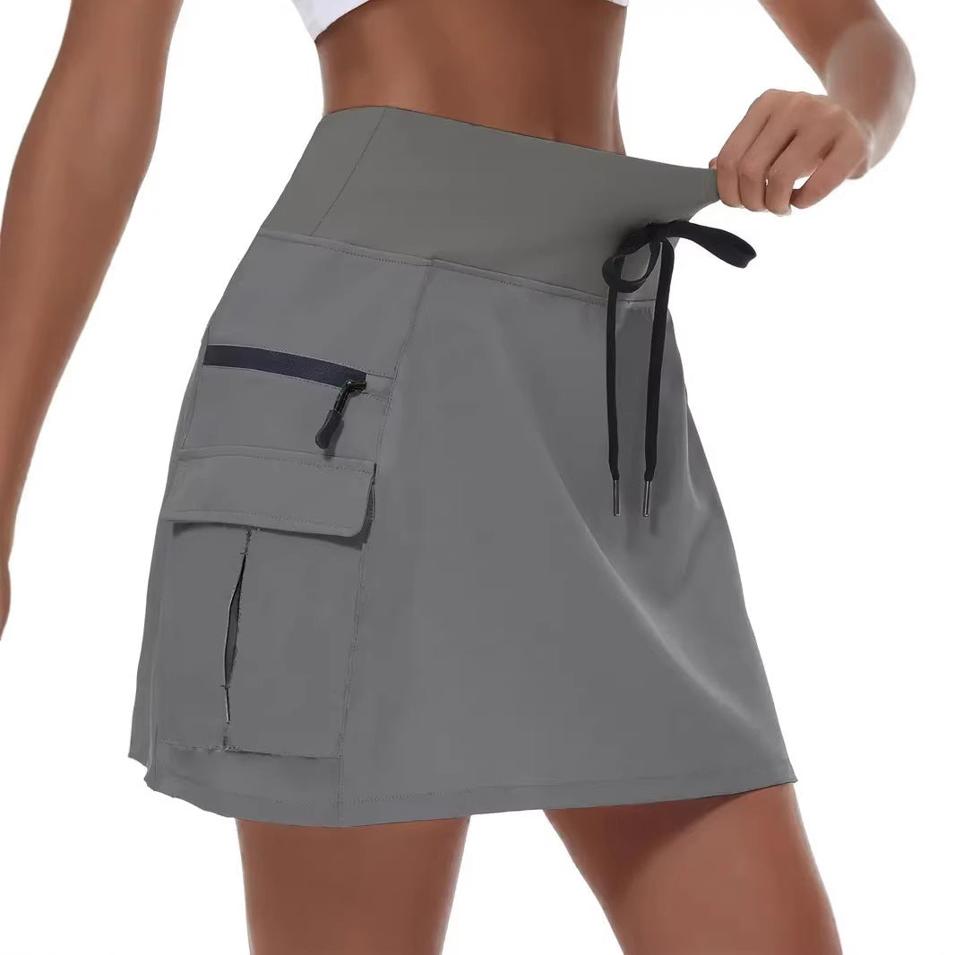 European And American Womens Sports Skirt For Yoga