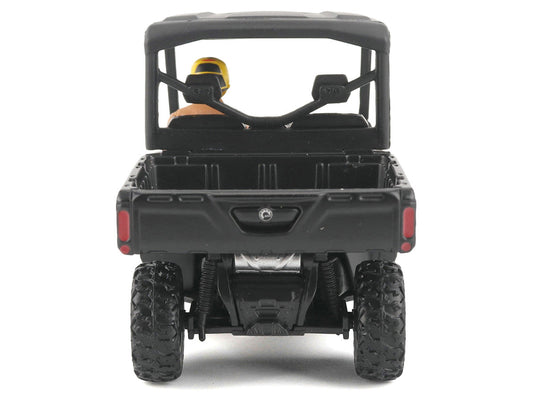 Can-Am Defender XT HD9 Navy Blue and Black with Driver Figure 1/32 Diecast Model by BRP Models