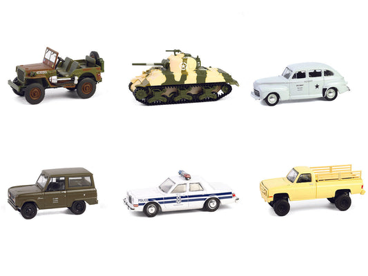 "Battalion 64" Series 5 Set of 6 pieces 1/64 Diecast Models by Greenlight