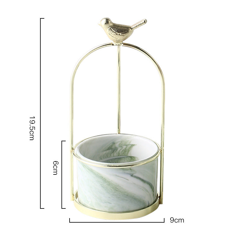 Portable small vase