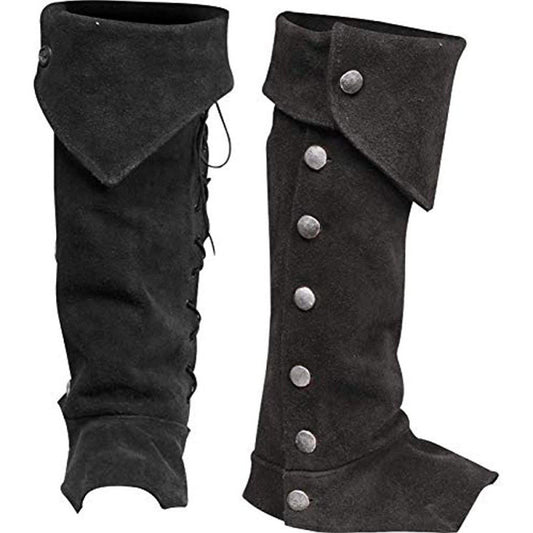 Men's  Fashionable And Versatile Boot Covers With Buckles