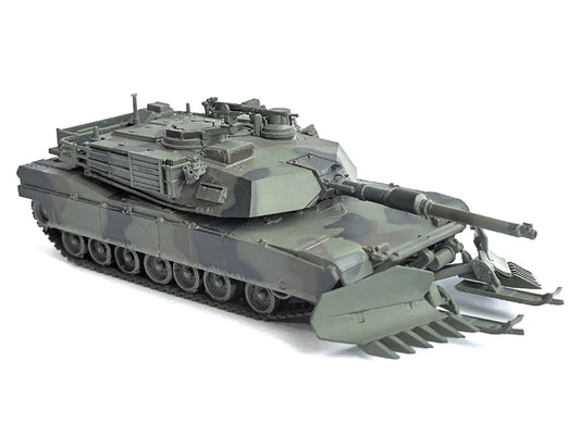 United States M1A2 SEP (System Enhancement Package) Tank with Mine Plow (Plowing Mode) "United States Army 1st Battalion 16th Cav. Reg. Fort Knox" (2002)" Green Camouflage "NEO Dragon Armor" Series 1/72 Plastic Model by Dragon Models