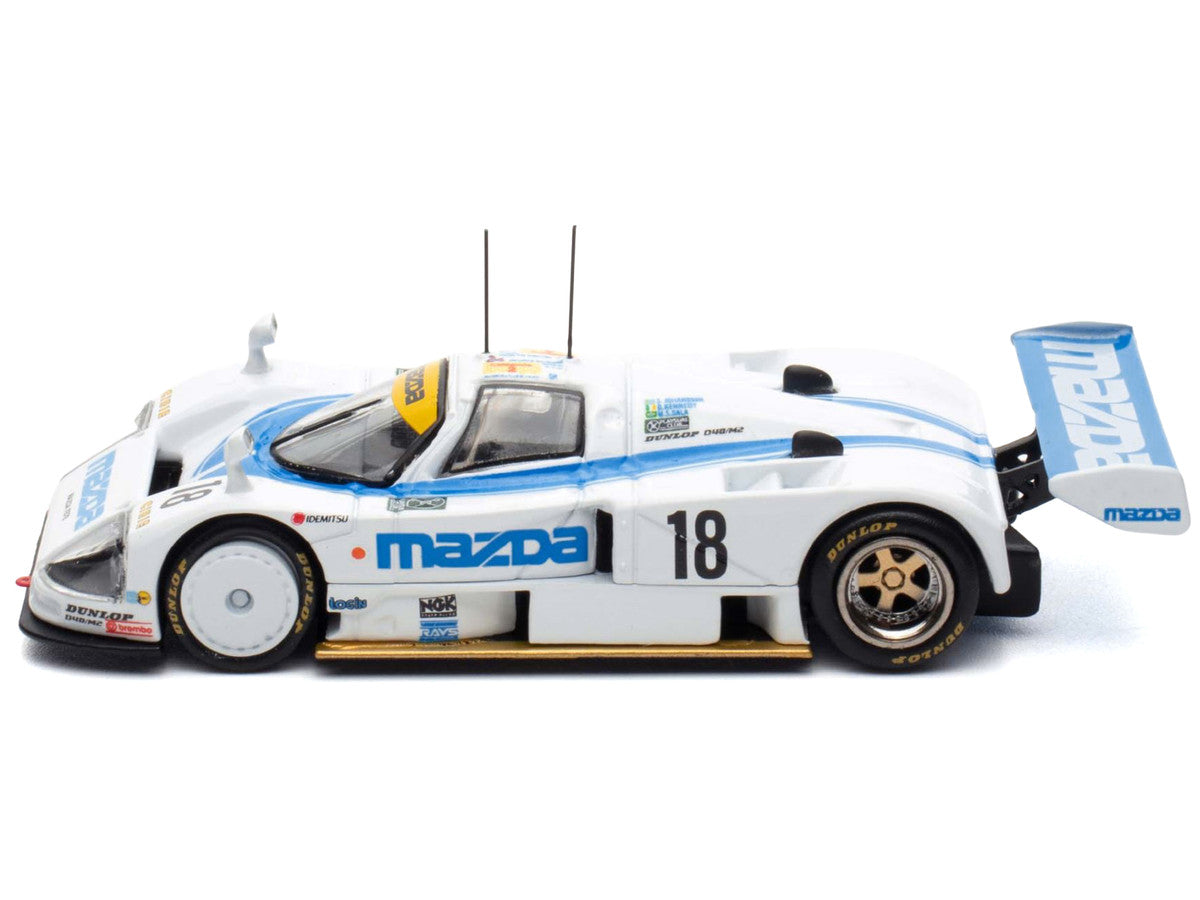 Mazda 787B #18 Stefan Johansson - David Kennedy - Maurizio Sandro Sala "Mazdaspeed" "24 Hours of Le Mans" (1991) 1/64 Diecast Model Car by BM Creations