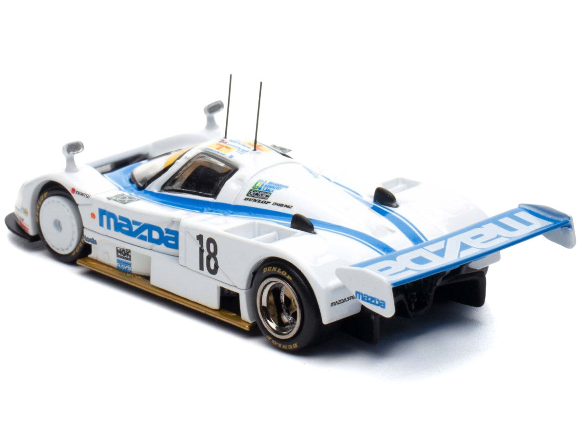 Mazda 787B #18 Stefan Johansson - David Kennedy - Maurizio Sandro Sala "Mazdaspeed" "24 Hours of Le Mans" (1991) 1/64 Diecast Model Car by BM Creations