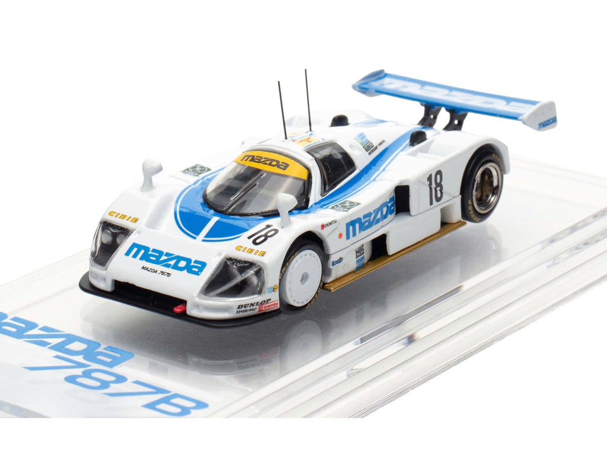 Mazda 787B #18 Stefan Johansson - David Kennedy - Maurizio Sandro Sala "Mazdaspeed" "24 Hours of Le Mans" (1991) 1/64 Diecast Model Car by BM Creations