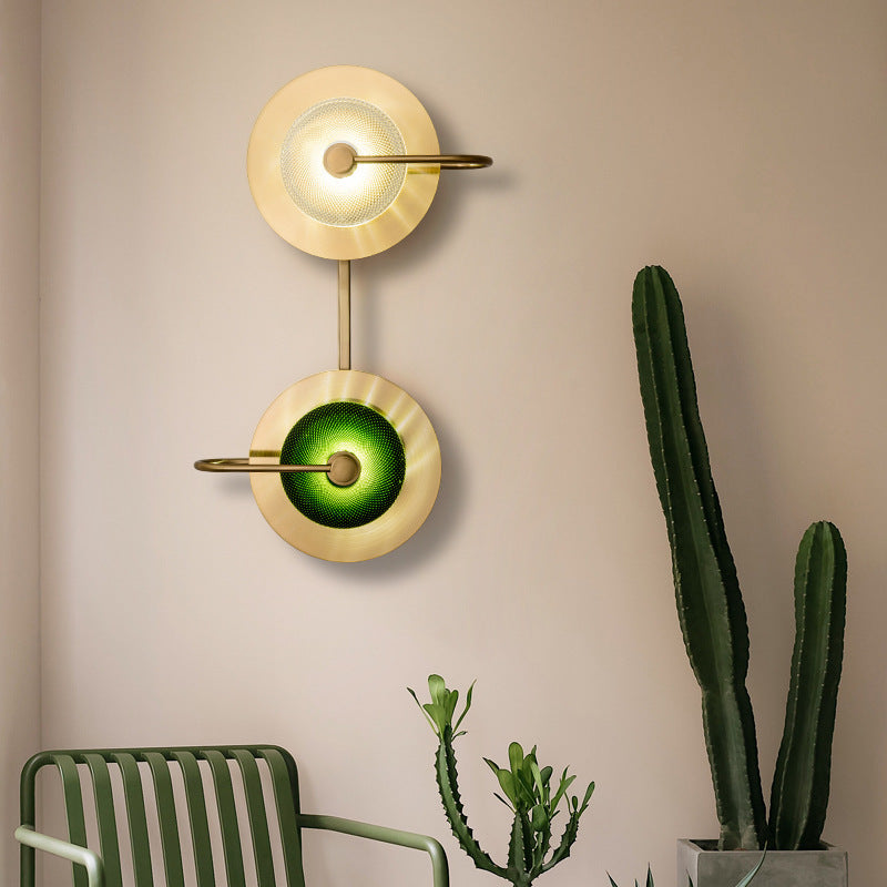 Creative Restaurant Living Room Bedroom Background Wall Lamp
