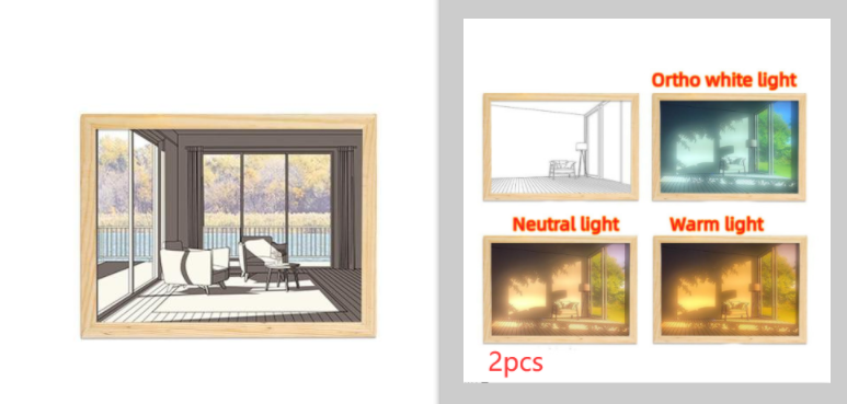 Illuminated Picture LED