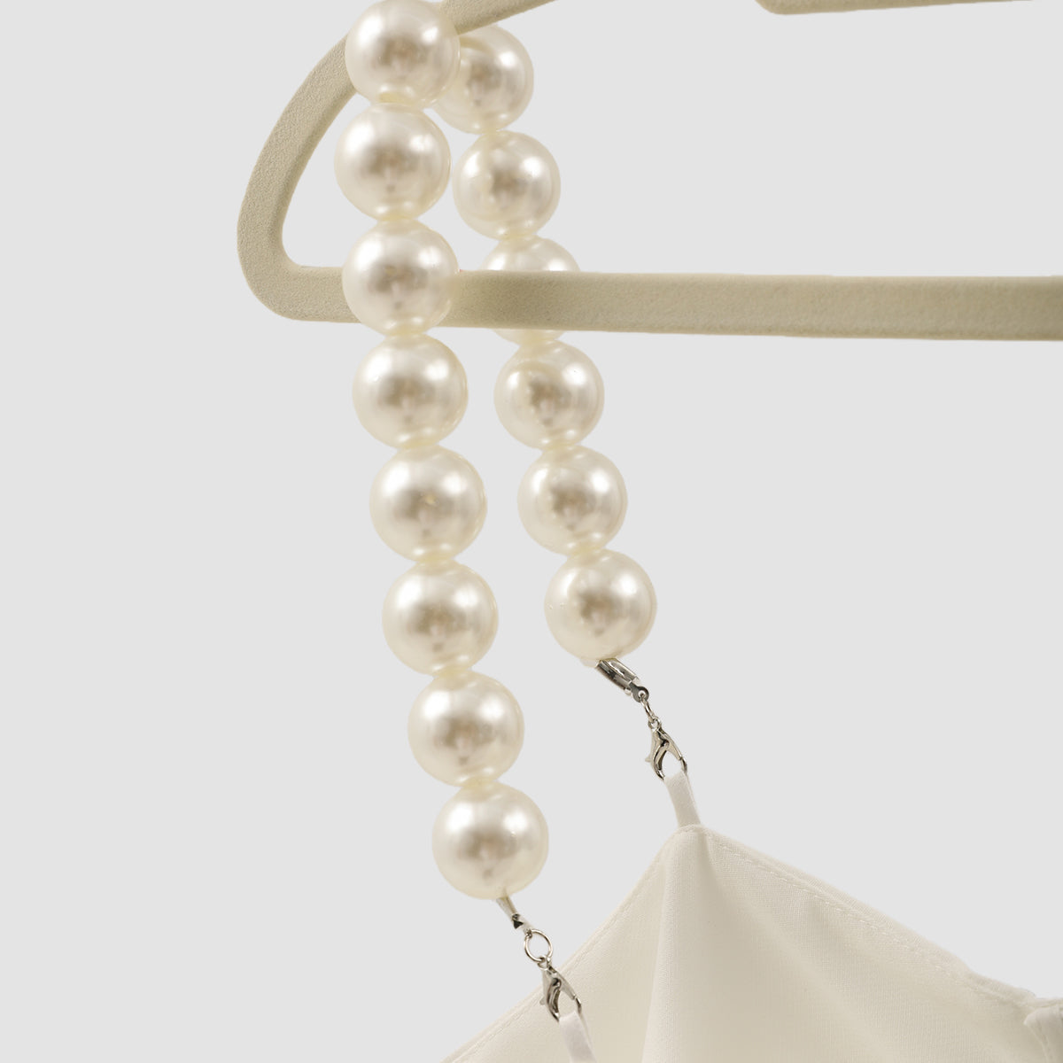 Elegant Pearl Short Vest