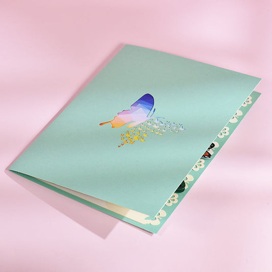 Butterfly Pop-Up Greeting Cards for Mother's Day Gift