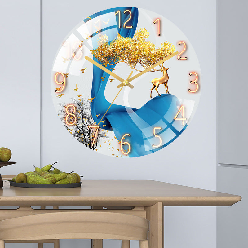 Living Room Home Wall Clock Creative Fashion