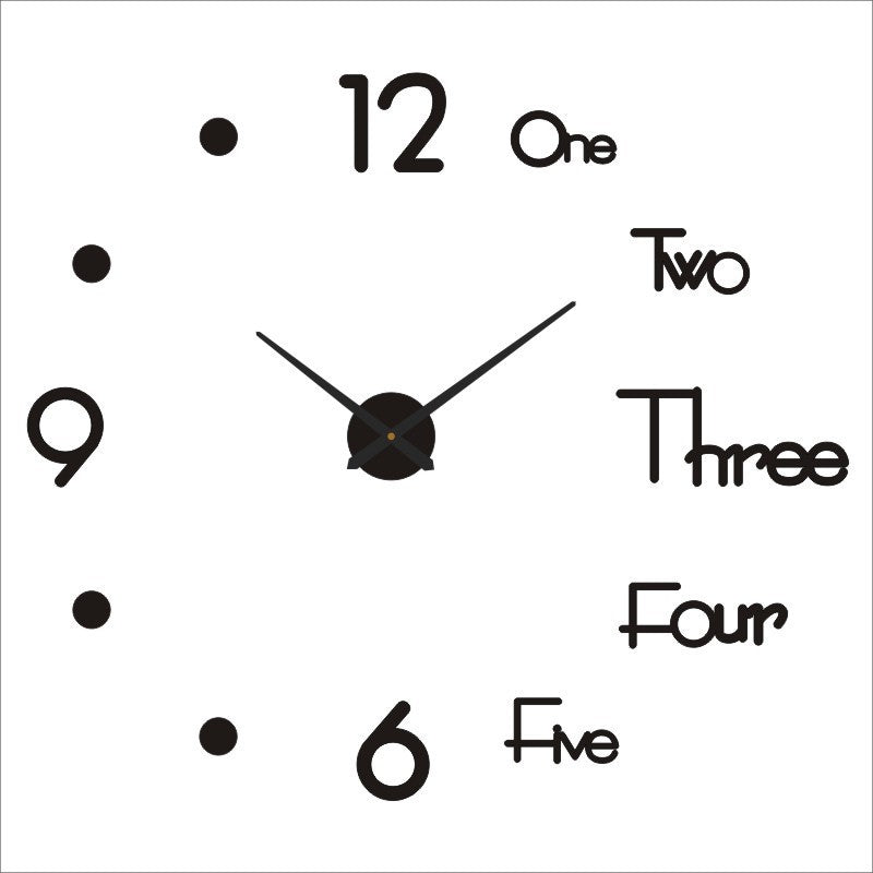 Creative wall clock