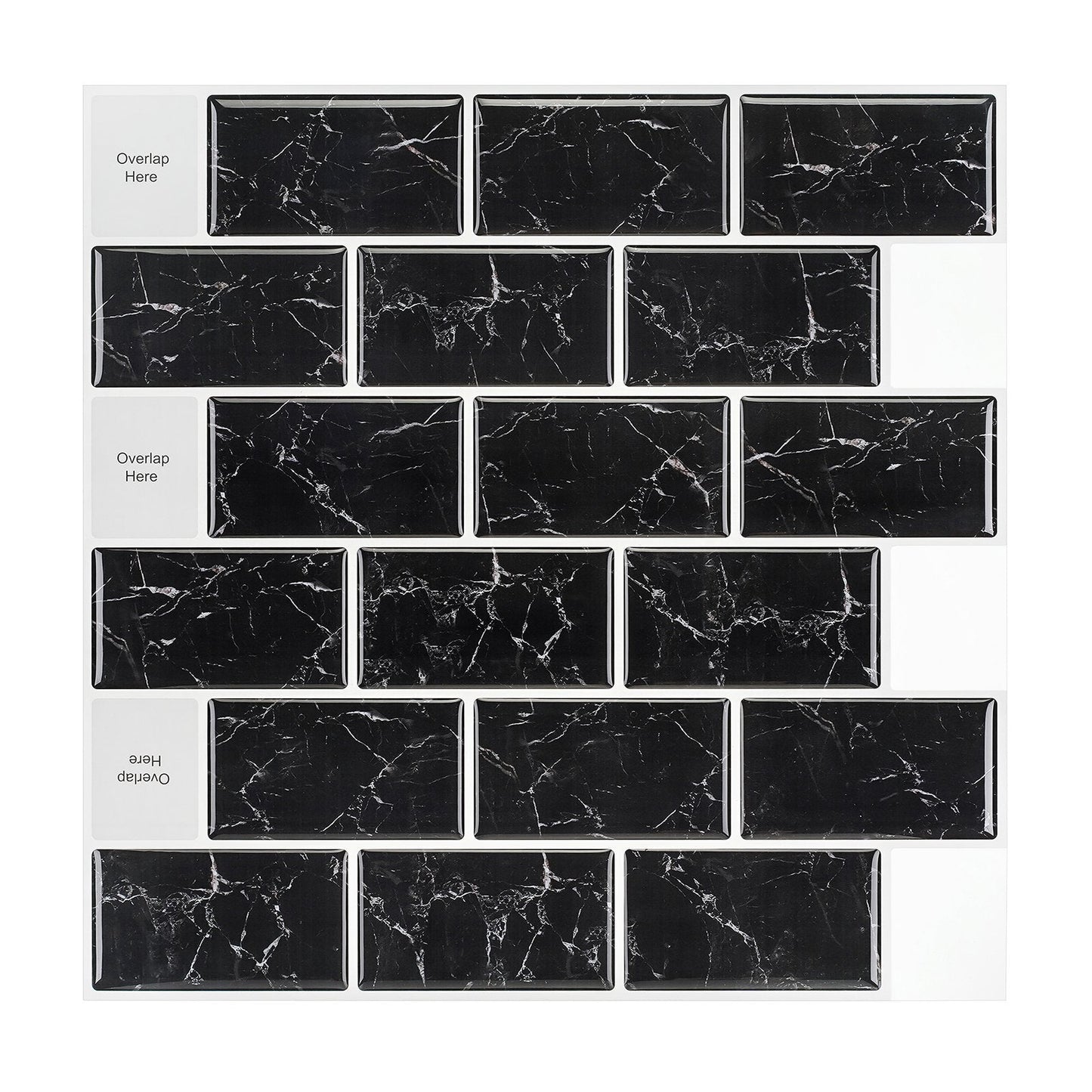 3D Self-adhesive Crystal Epoxy Wall Stickers For Kitchen Decor