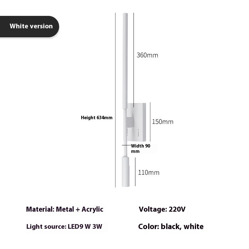 In Stock Minimalist Creative Decorative Moulding Wall Lamp
