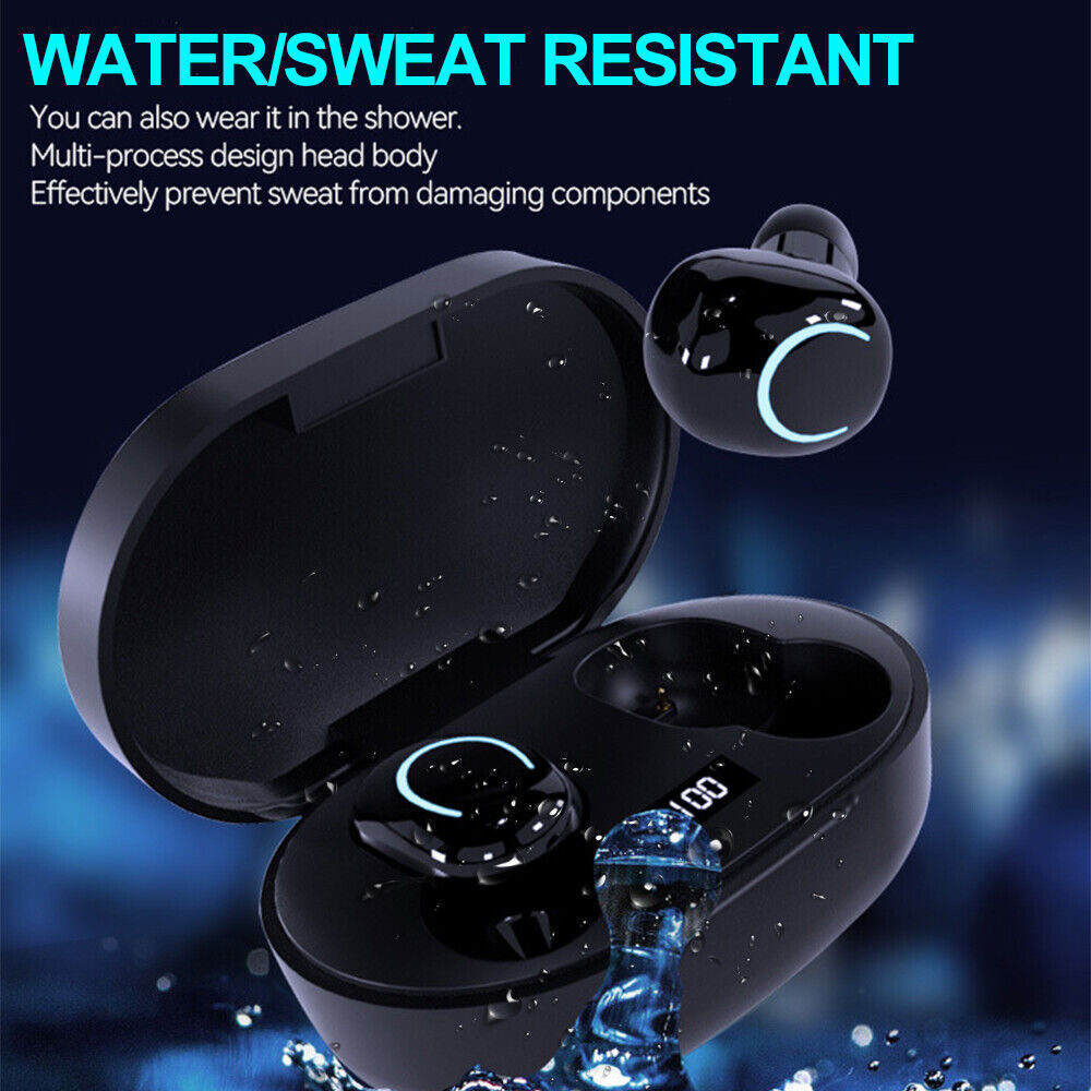 Bluetooth 5.3 Headphones In Ear Wireless TWS Sport Headphones IPX-5 With Microphone De