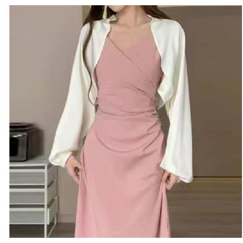 Sling Dress Women's Summer Waist Slimming