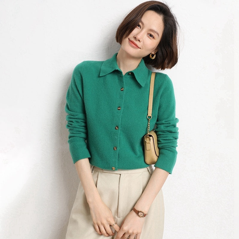 Loose Temperament Versatile Inner Match Lapel Loose Fashion Coat