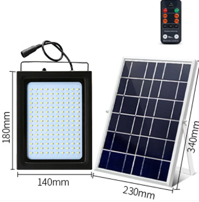 Solar flood light