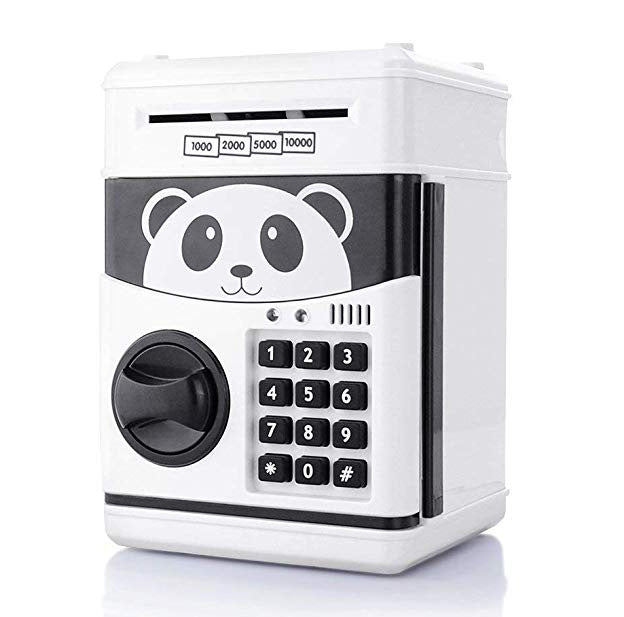 Creative Password safe piggy bank Automatic piggy bank safe ATM children's toys