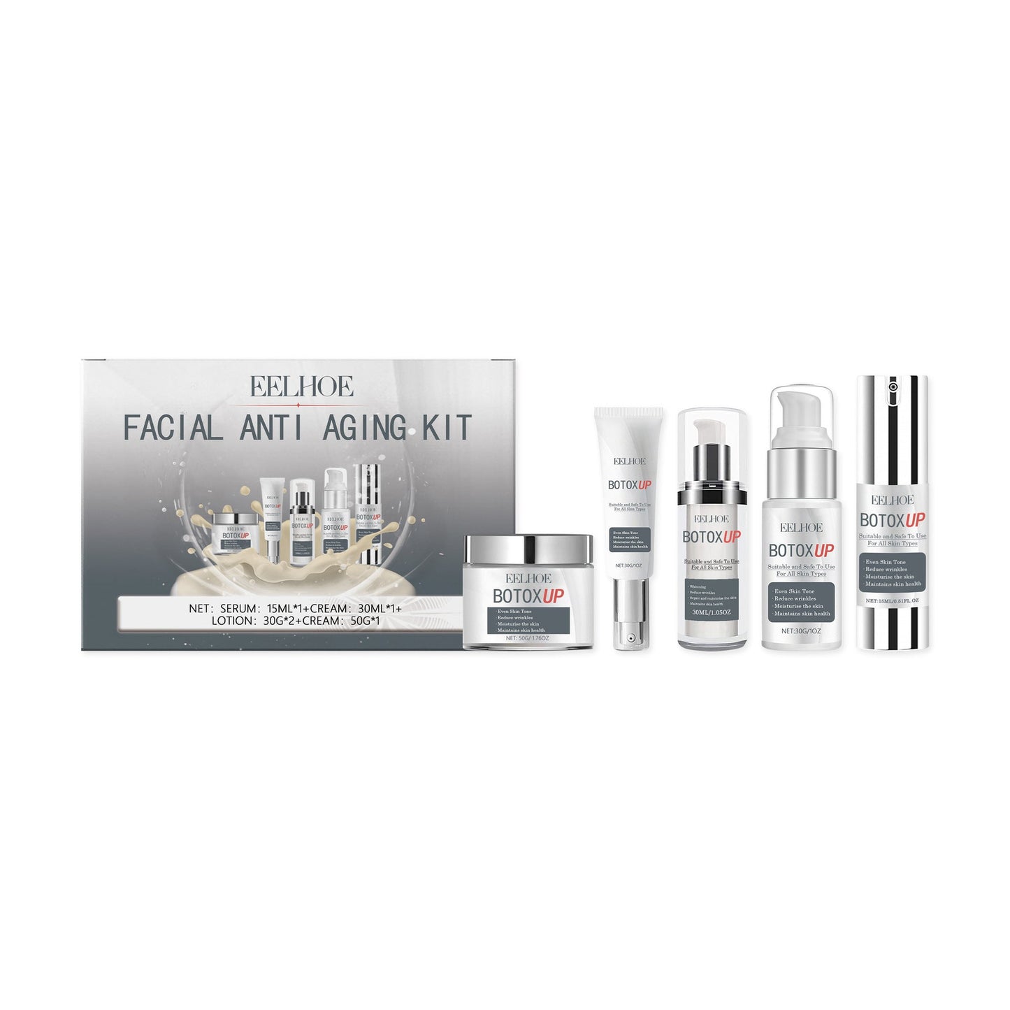 Facial Skin Care Set Moisturizing And Tender
