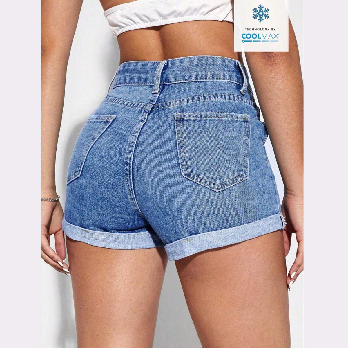 New 2026 Summer Wide-Leg Denim Shorts