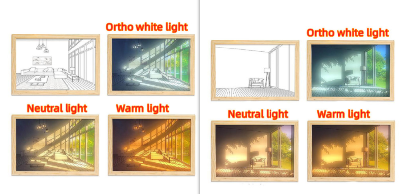 Illuminated Picture LED