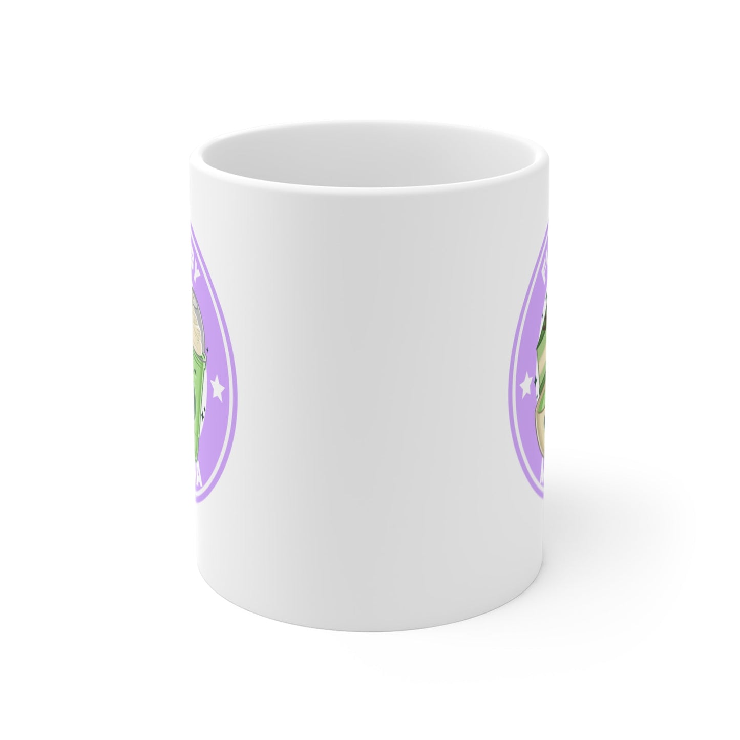 Humorous Fueled by Matcha Mug