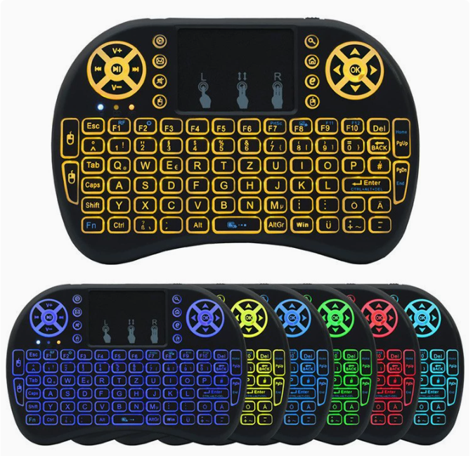 Smart TV Box with Mini Wireless Keyboard