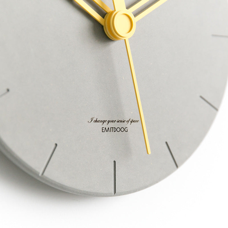 Simple creative wall clock