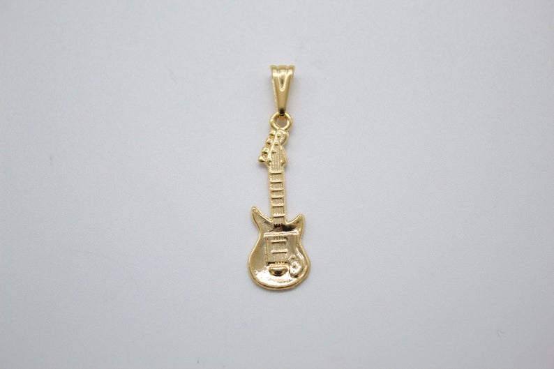 18K Gold Filled Bass Electric Guitar