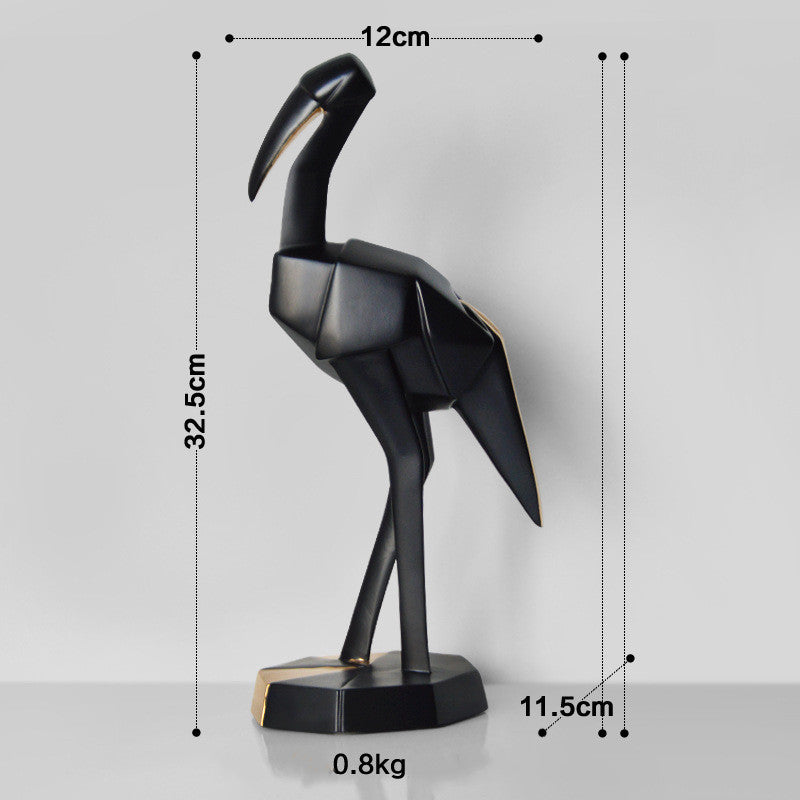 Nordic Creative Flamingo Decoration Resin Crafts