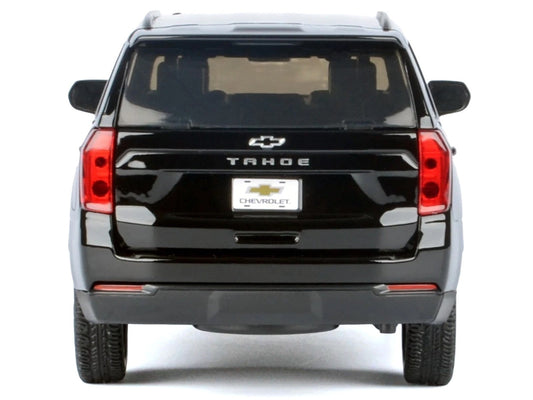 2025 Chevrolet Tahoe Z71 Black "Timeless Legends" Series 1/24 Diecast Model Car by Motormax