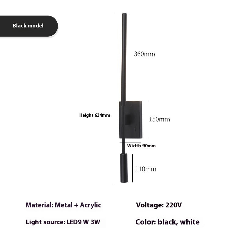 In Stock Minimalist Creative Decorative Moulding Wall Lamp