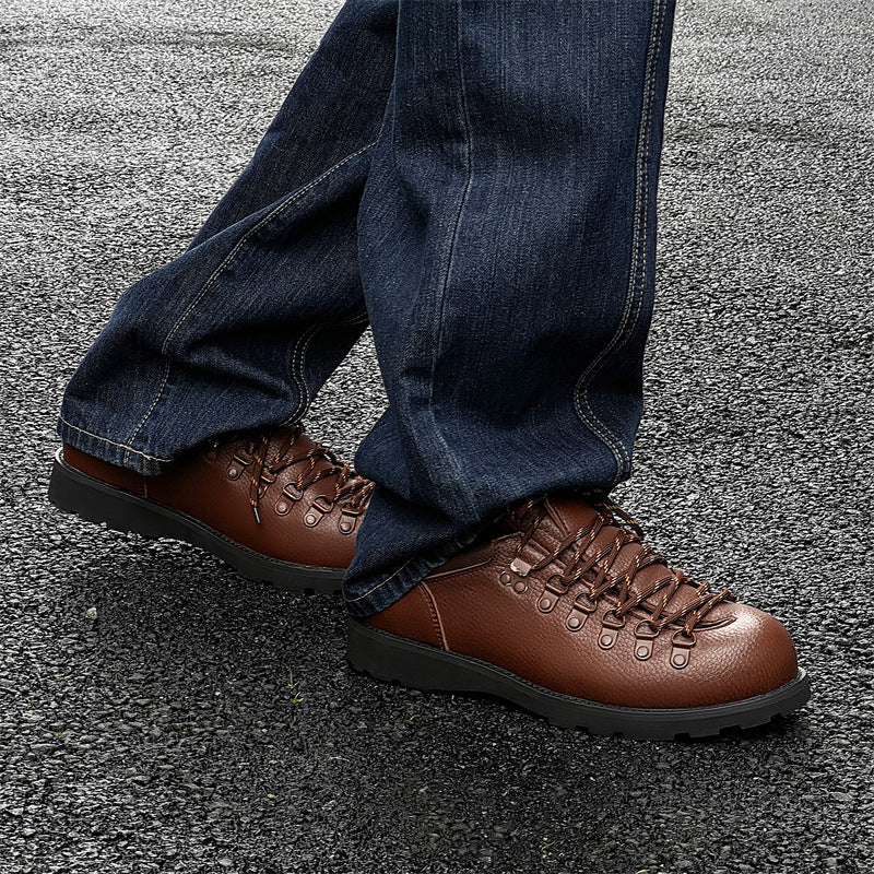 British-style Men's Shoes, Edgy And Stylish Leather Shoes For Men