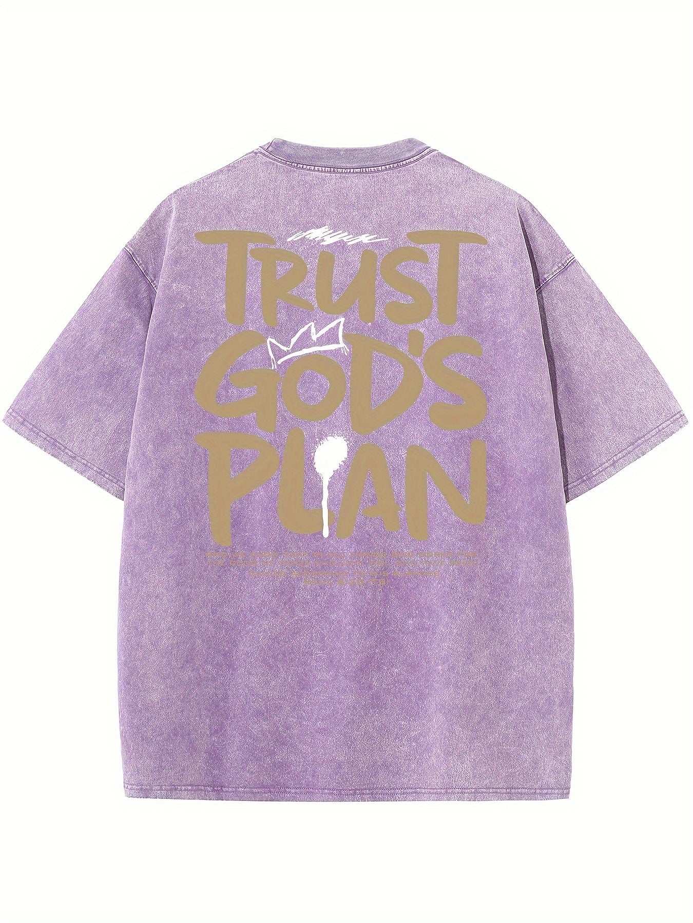 Retro Washed High Quality Cotton Pattern T-shirt