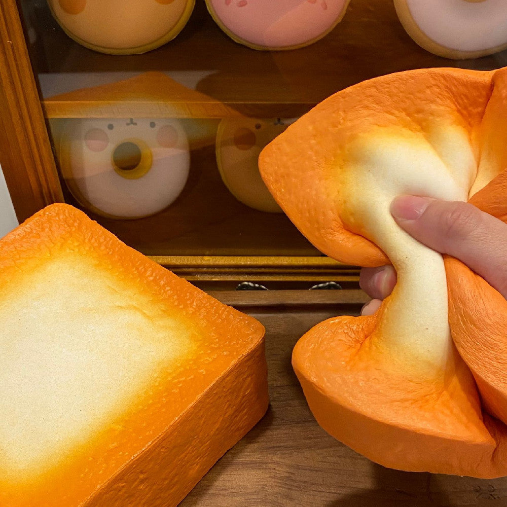 Toys Super Thick Toast Replica Bread